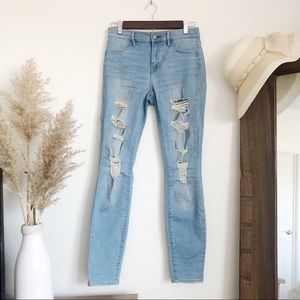 PacSun High Waisted Ripped Jeans